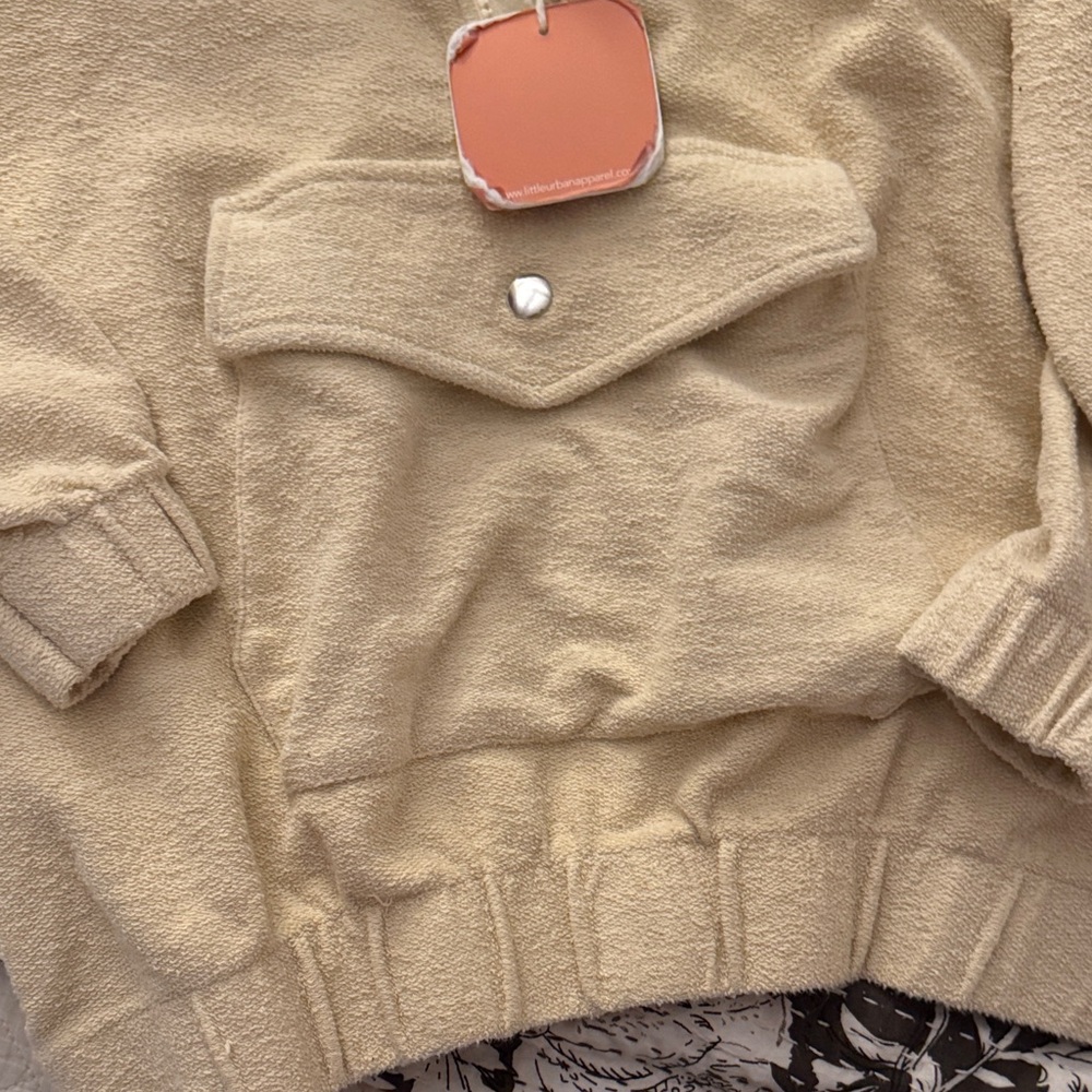 Little Urban Half-Zip Hoodie - Picture 3 of 5